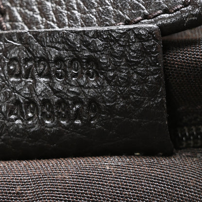 Gucci Monogram Medium Abbey Convertible Tote Dark Brown 7 of 9