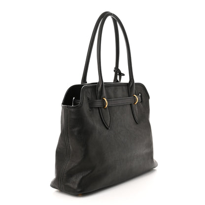 Miu Miu Nappa Medium Aventure Bag Black 3 of 10