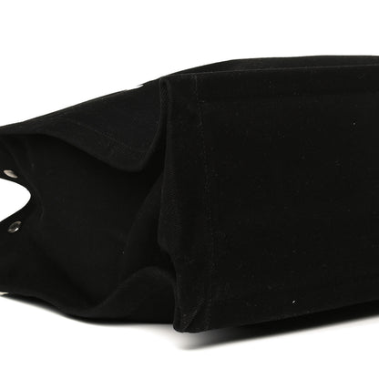Saint Laurent Linen Calfskin Rive Gauche Tote Black 8 of 18