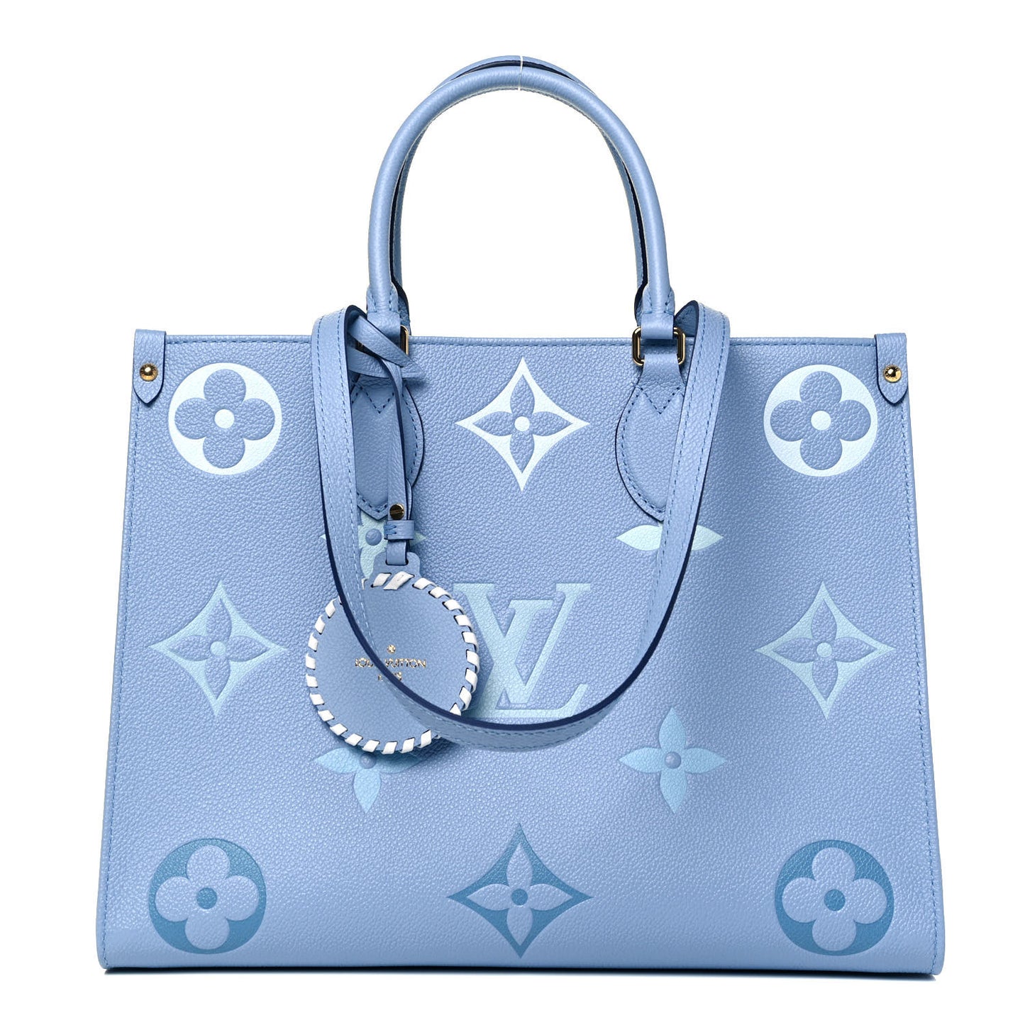 Empreinte Monogram Giant By The Pool Onthego MM Summer Blue