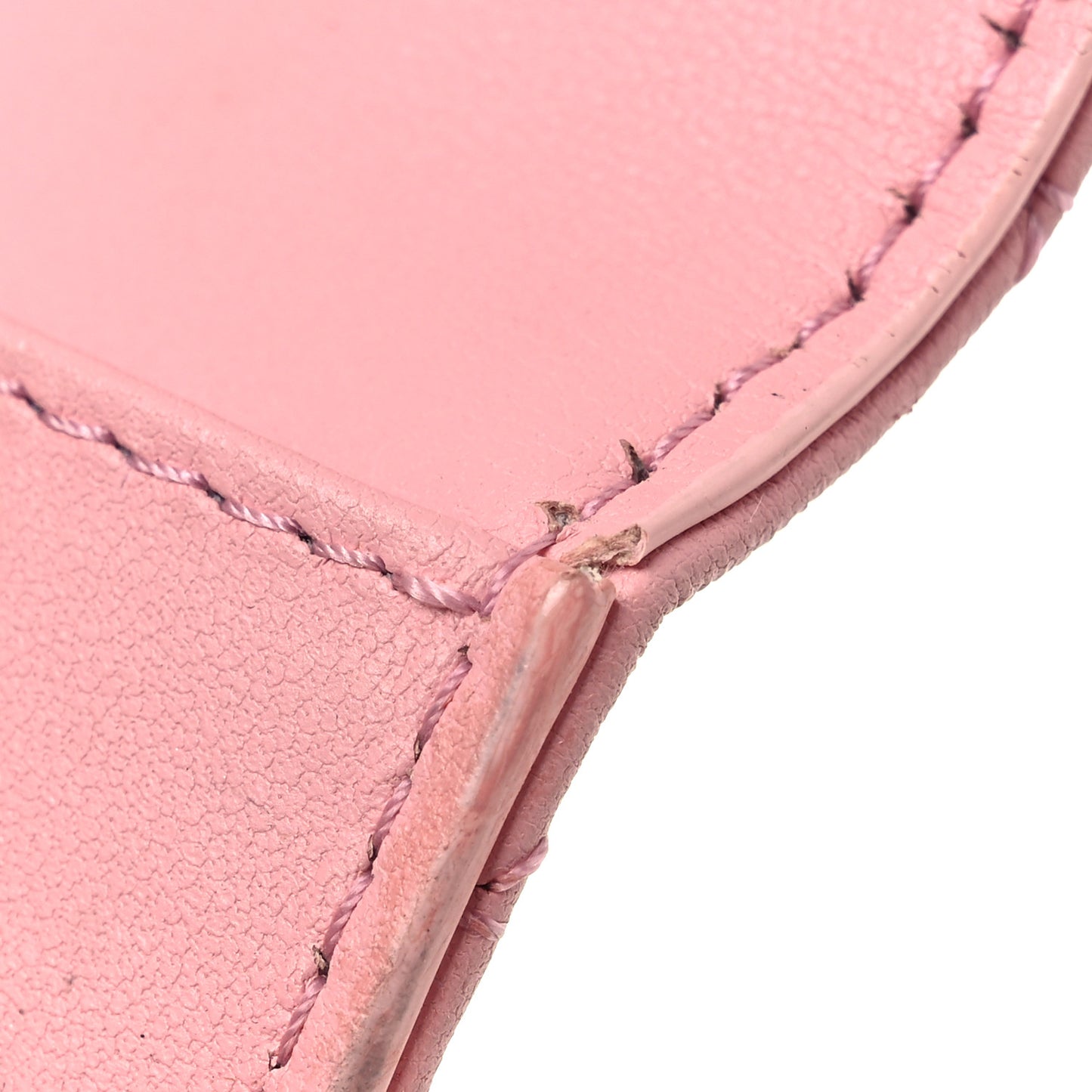 Lambskin Cannage Miss Dior 4 Key Holder Wallet Pink