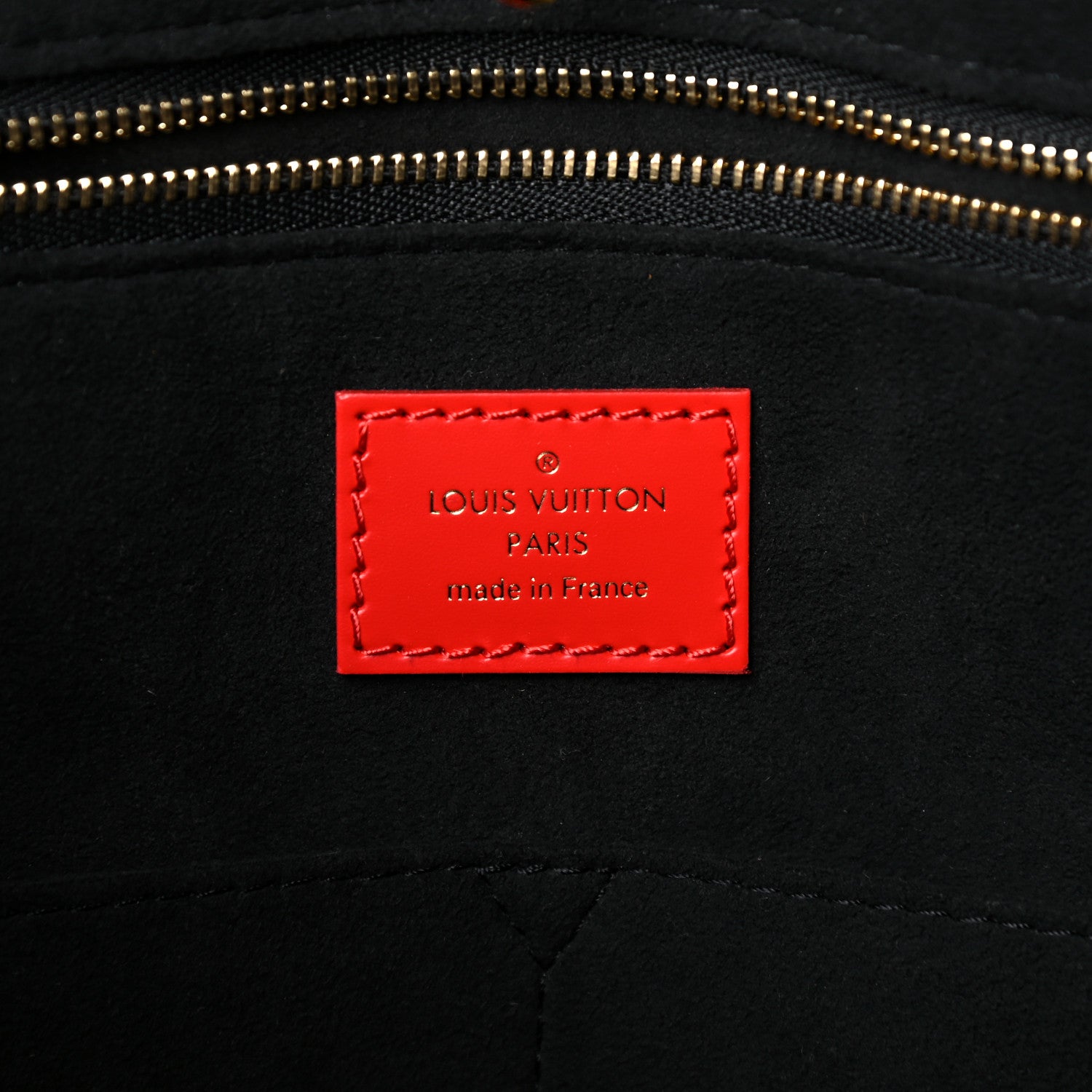 Louis Vuitton Empreinte Monogram Giant Crafty Onthego GM Black Creme 6 of 9