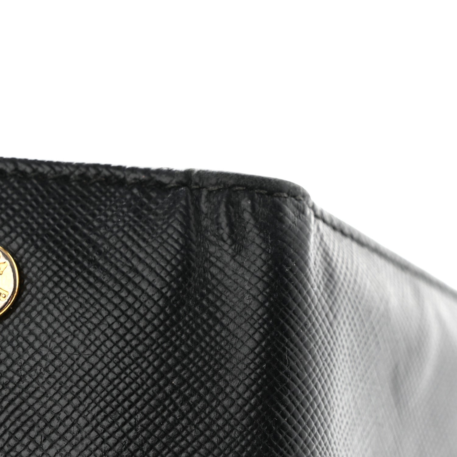 Prada Saffiano Metal 6 Key Holder Black 9 of 17