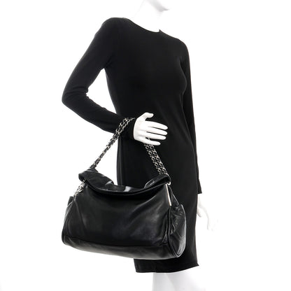 Chanel Lambskin Large Ultimate Soft Tote Black 2 of 8