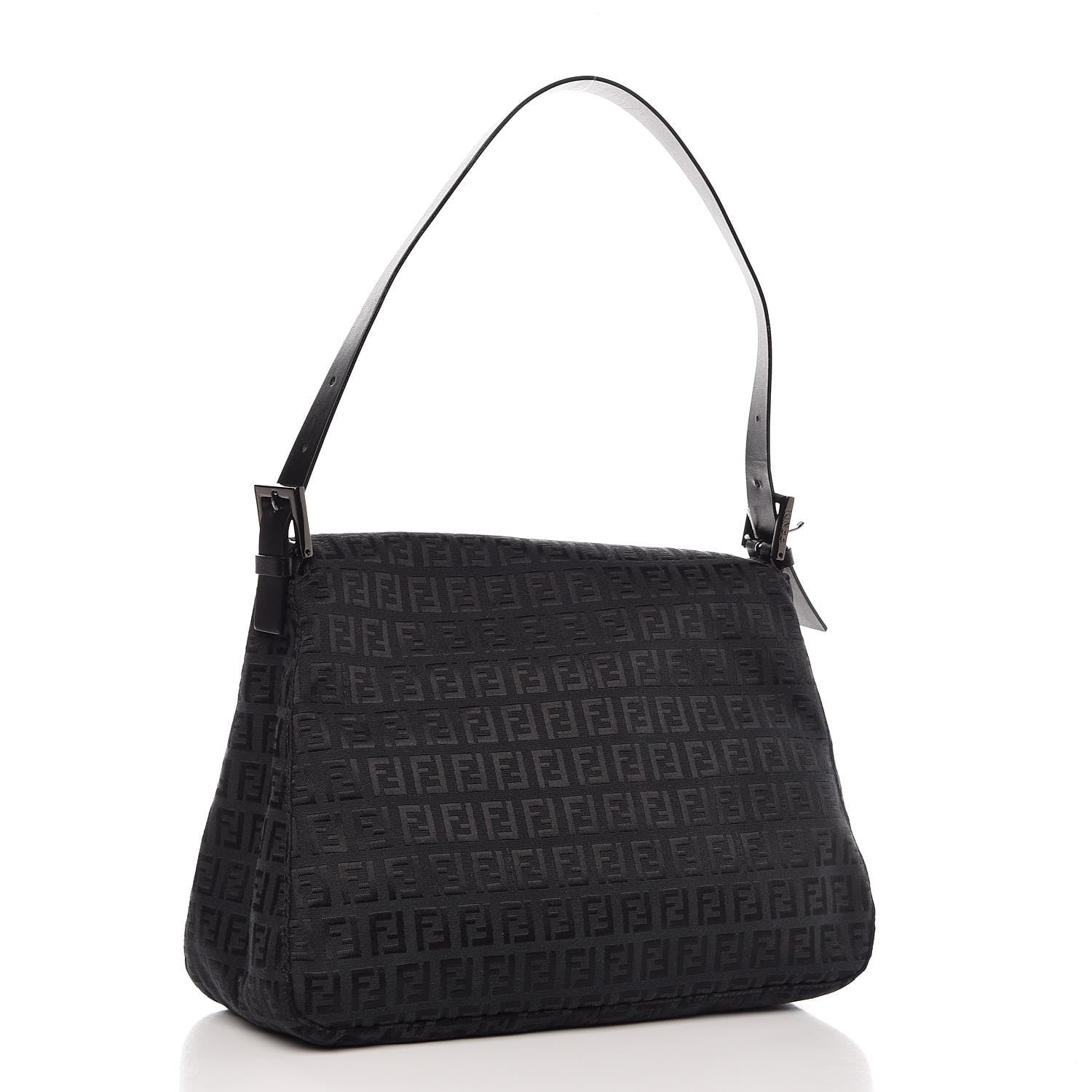 Fendi Zucchino Forever Mama Baguette Black 3 of 7