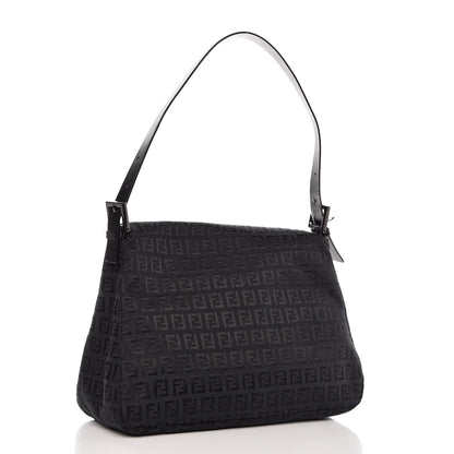 Fendi Zucchino Forever Mama Baguette Black 3 of 7