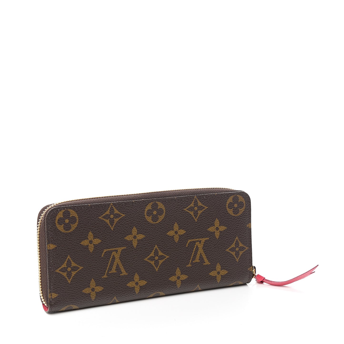 Monogram Clemence Wallet Hot Pink