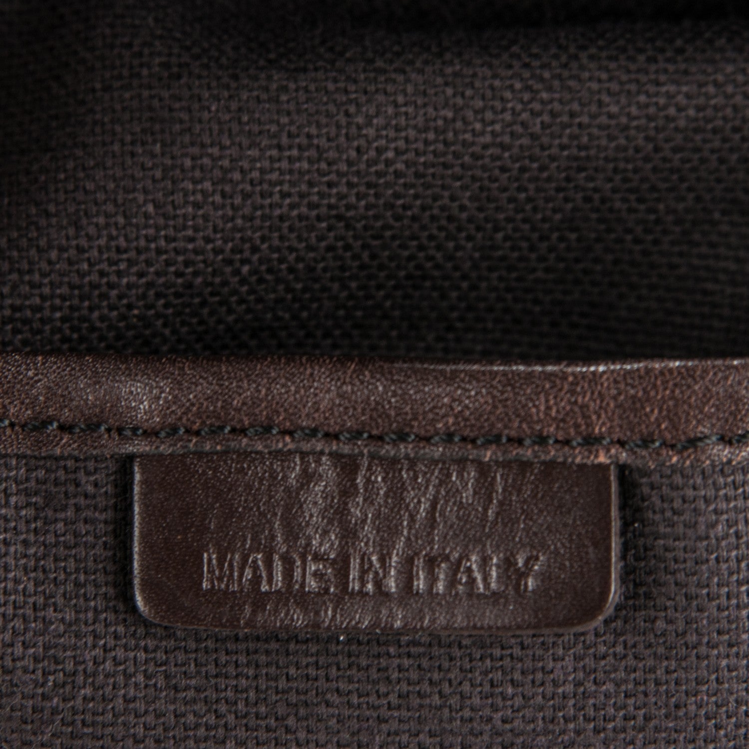 Burberry Haymarket Check Medium Onslow Tote Chocolate 7 of 8
