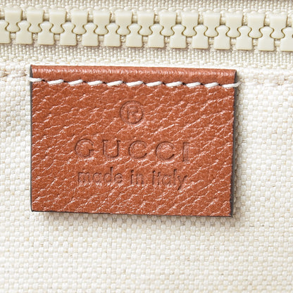 Gucci X MLB GG Monogram NY Yankees Medium Backpack Beige Ruggine Ivory 8 of 11