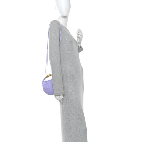 Nappa Intrecciato Mini Sardine Bag Amethyst