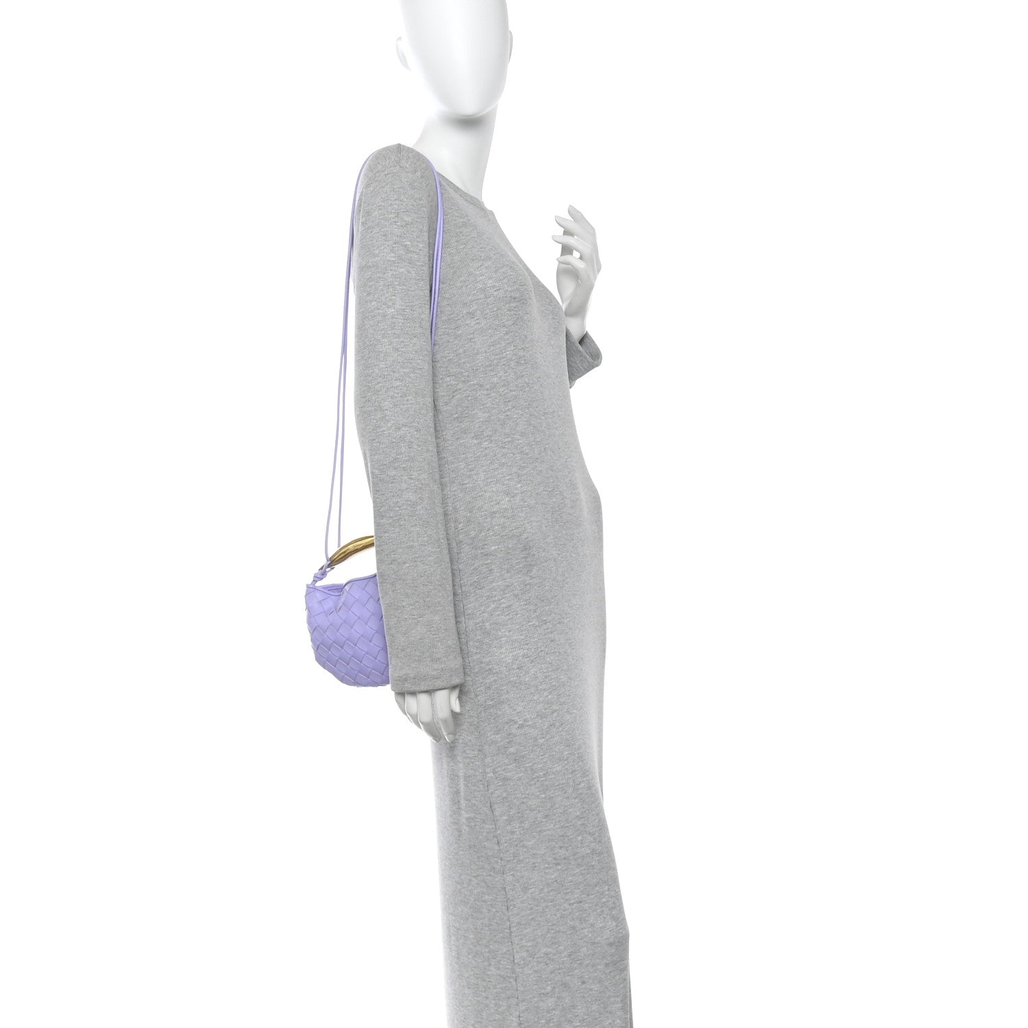 Bottega Veneta Nappa Intrecciato Mini Sardine Bag Amethyst 2 of 9