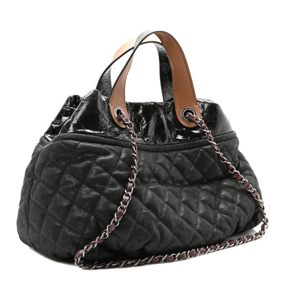 Chanel Iridescent Calfskin Small In The Mix Tote Black 3 of 10