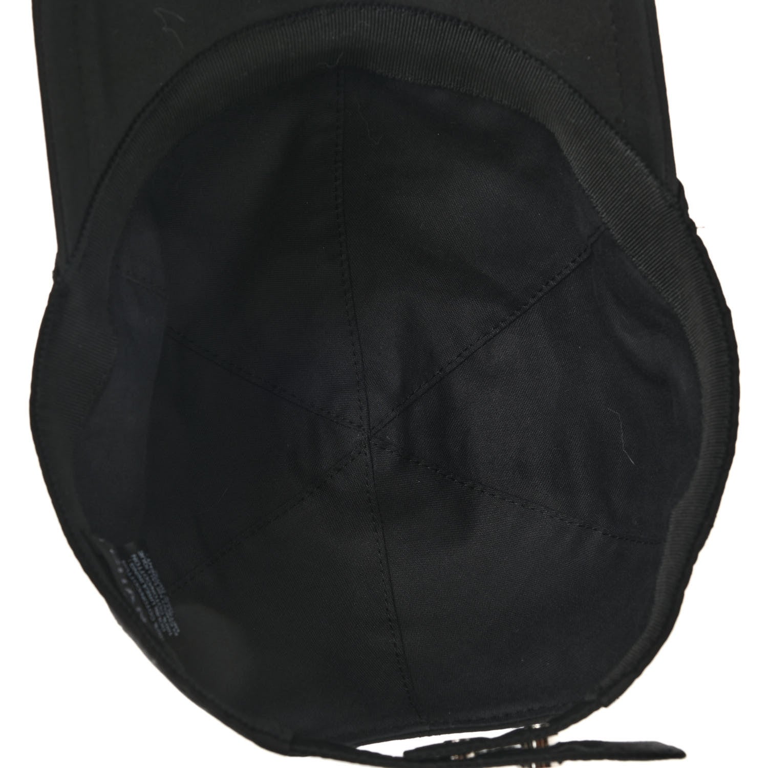 Chanel Cotton CC Cap Hat Black 7 of 9