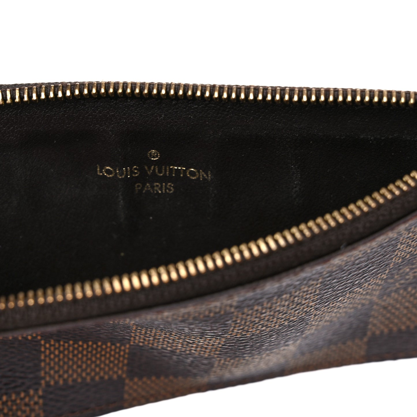 Damier Ebene Josephine Wallet Red