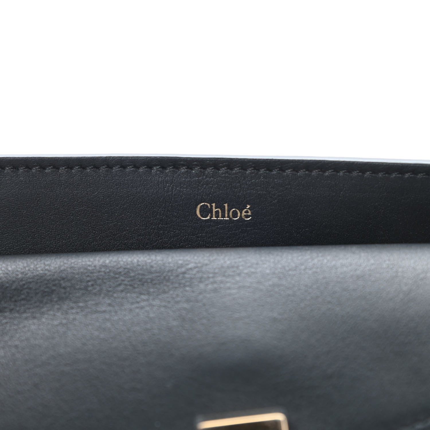 Chloe Calfskin Nano Georgia Crossbody Bag Black 6 of 10