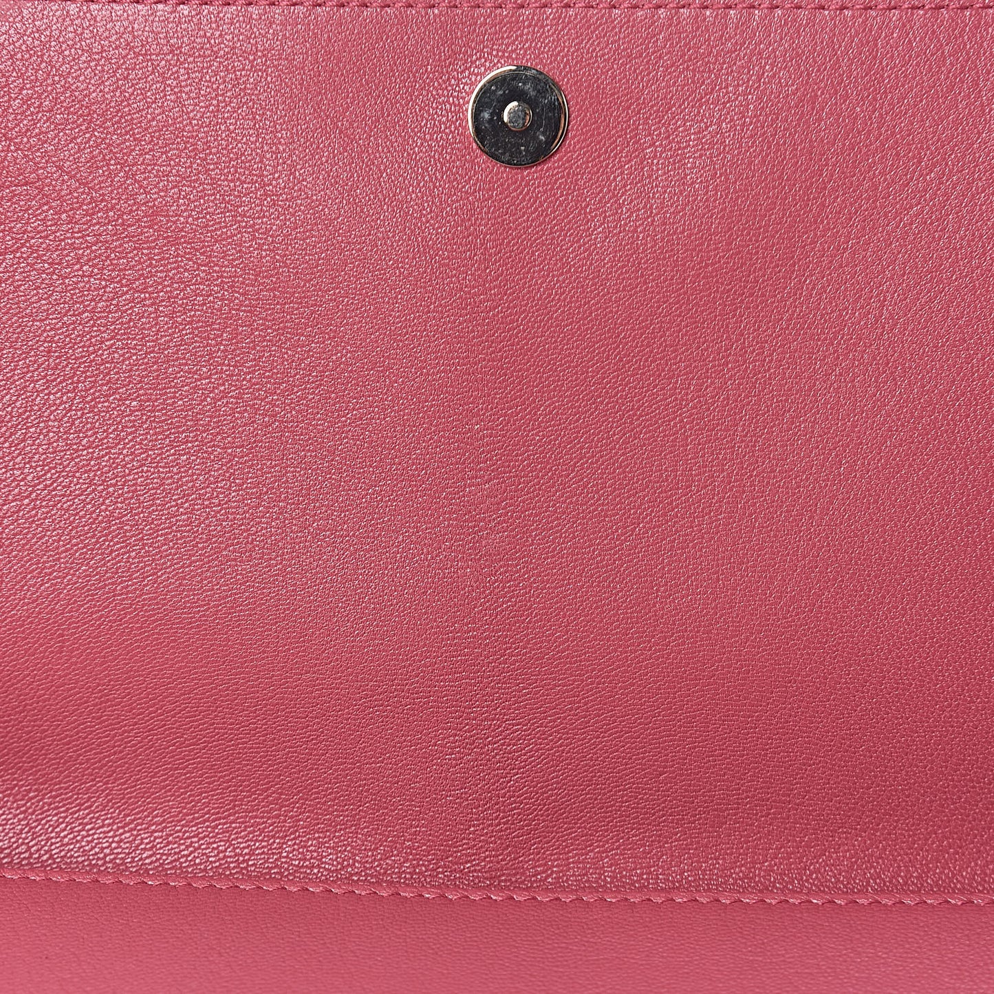 Calfskin Monogram Large Belle De Jour Clutch Pink