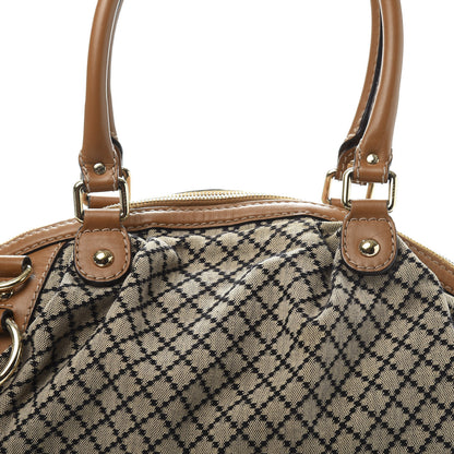 Gucci Diamante Medium Sukey Boston Brown 14 of 14