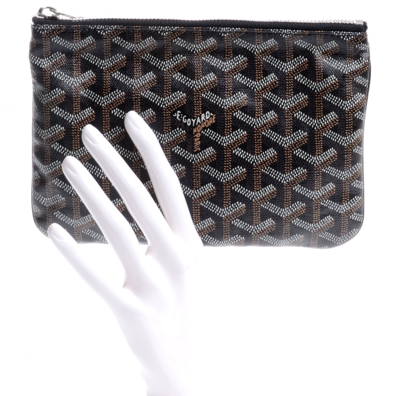 Goyard Goyardine Senat Pochette PM Black 2 of 7