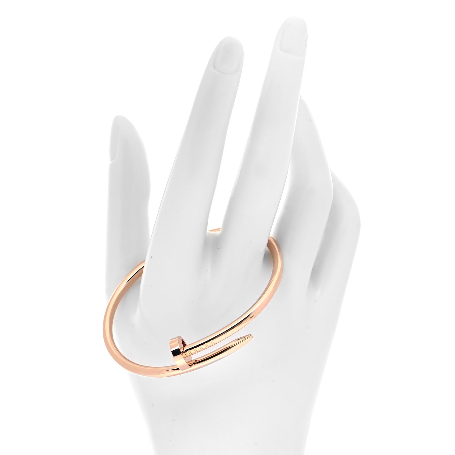 Cartier 18K Pink Gold Juste Un Clou Bracelet 17 2 of 5
