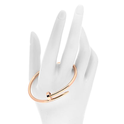 Cartier 18K Pink Gold Juste Un Clou Bracelet 17 2 of 5