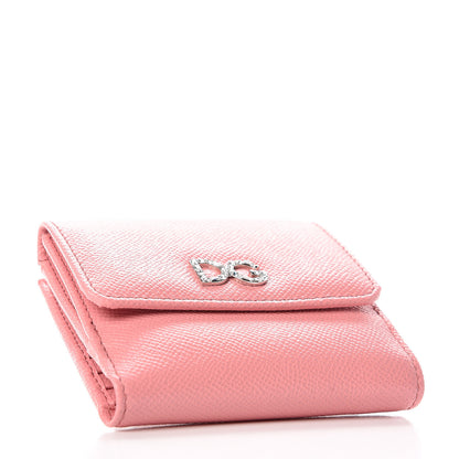 Dolce & Gabbana Dauphine Embellished Logo Wallet Pink 4 of 8