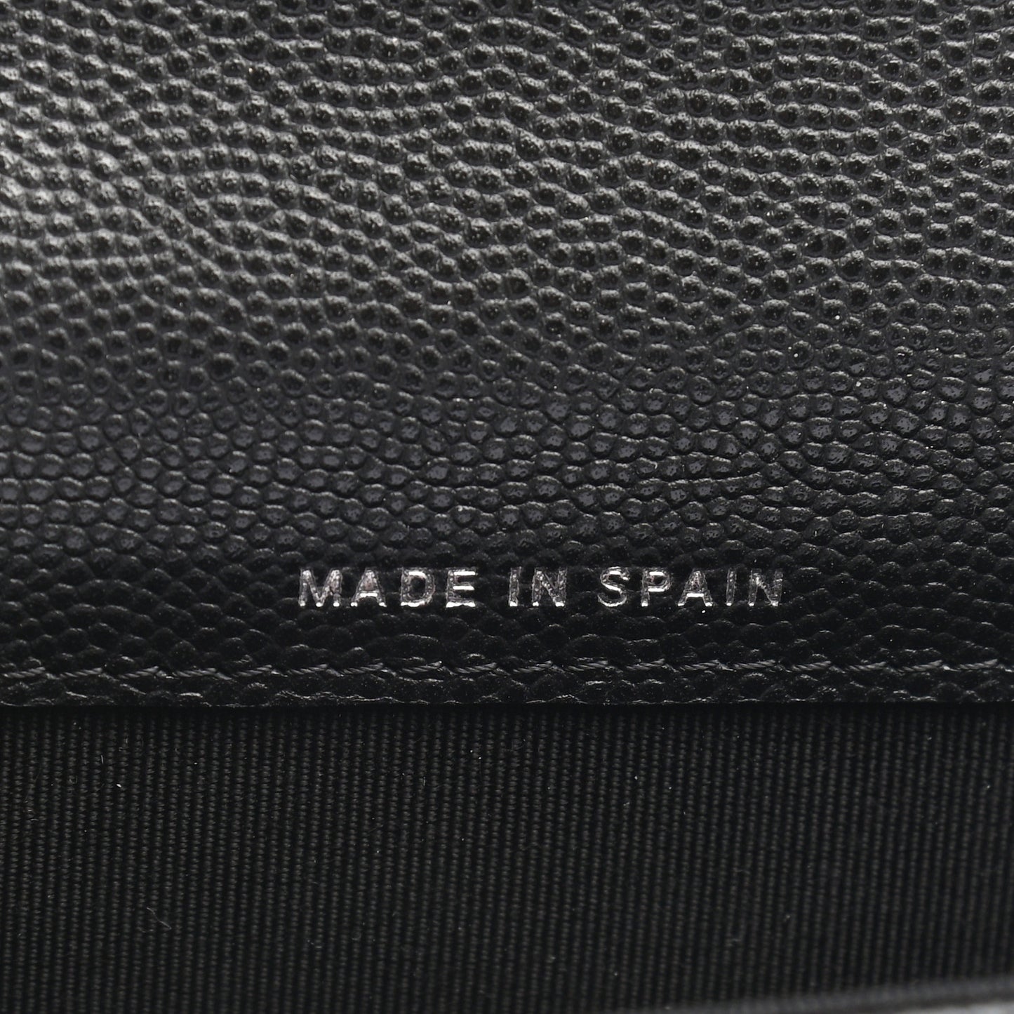 Caviar Quilted Boy Flap Card Holder Black