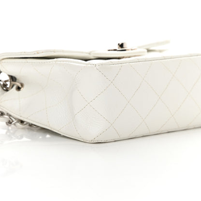 Chanel Caviar Quilted Mini Square Flap White 9 of 17