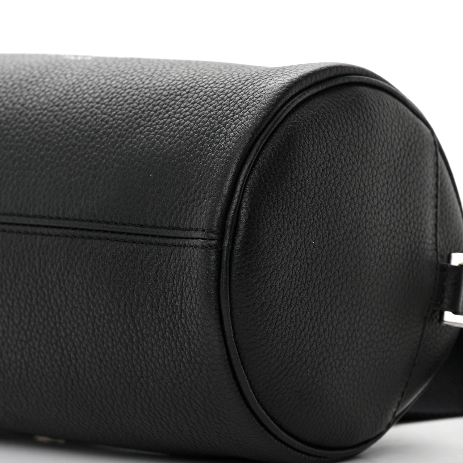 Christian Dior HOMME Grained Calfskin Mens Roller Pouch Black 10 of 12