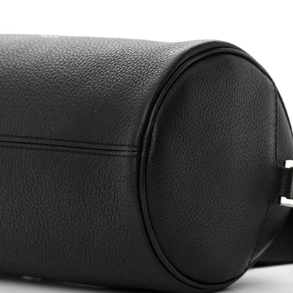 Christian Dior HOMME Grained Calfskin Mens Roller Pouch Black 10 of 12