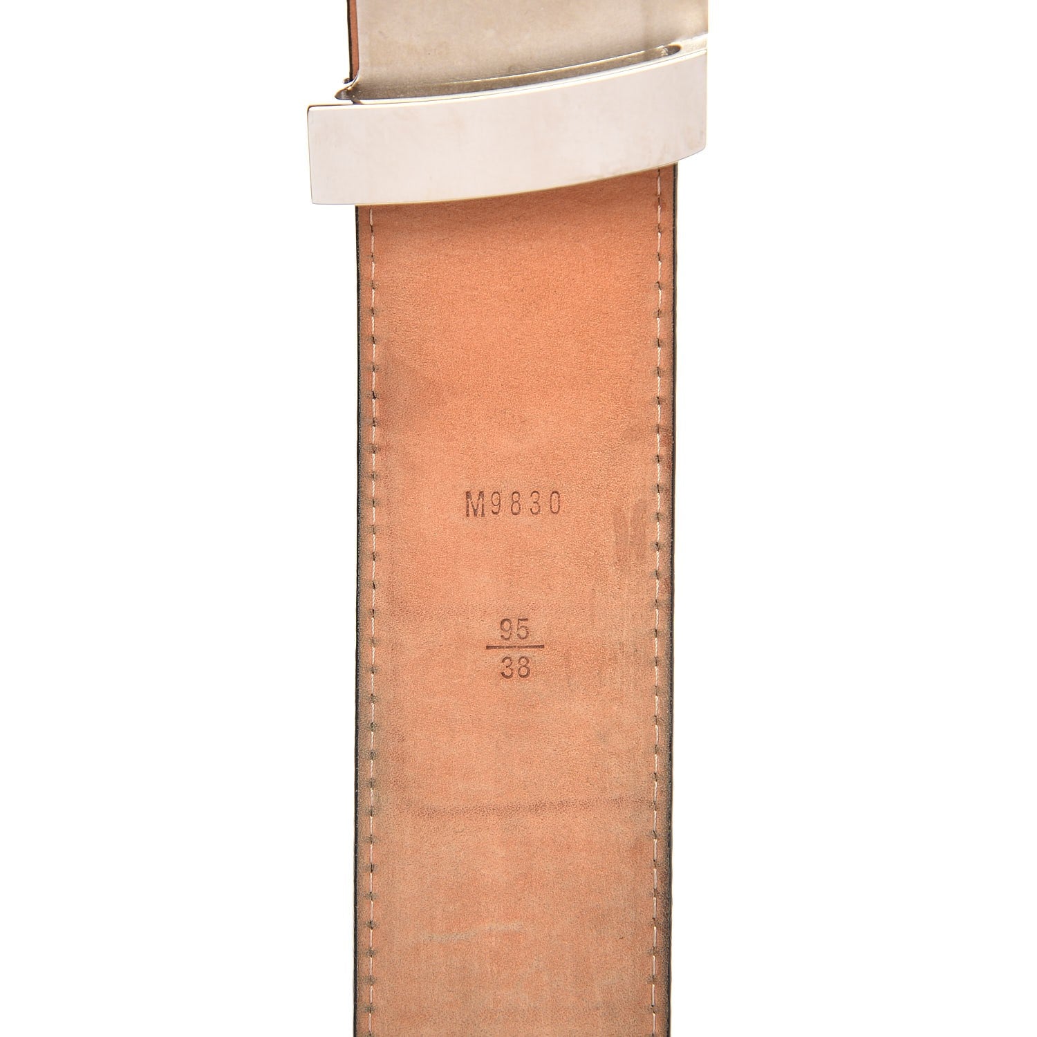 Louis Vuitton Epi Electric 40mm LV Initiales Belt 95 38 Black 3 of 8