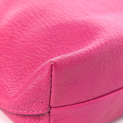 Mulberry Classic Grain Calfskin Darley Cosmetic Pouch Pink 10 of 11