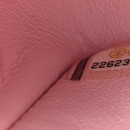 Chanel Lambskin Quilted Medium Double Flap Light Pink 7 of 9