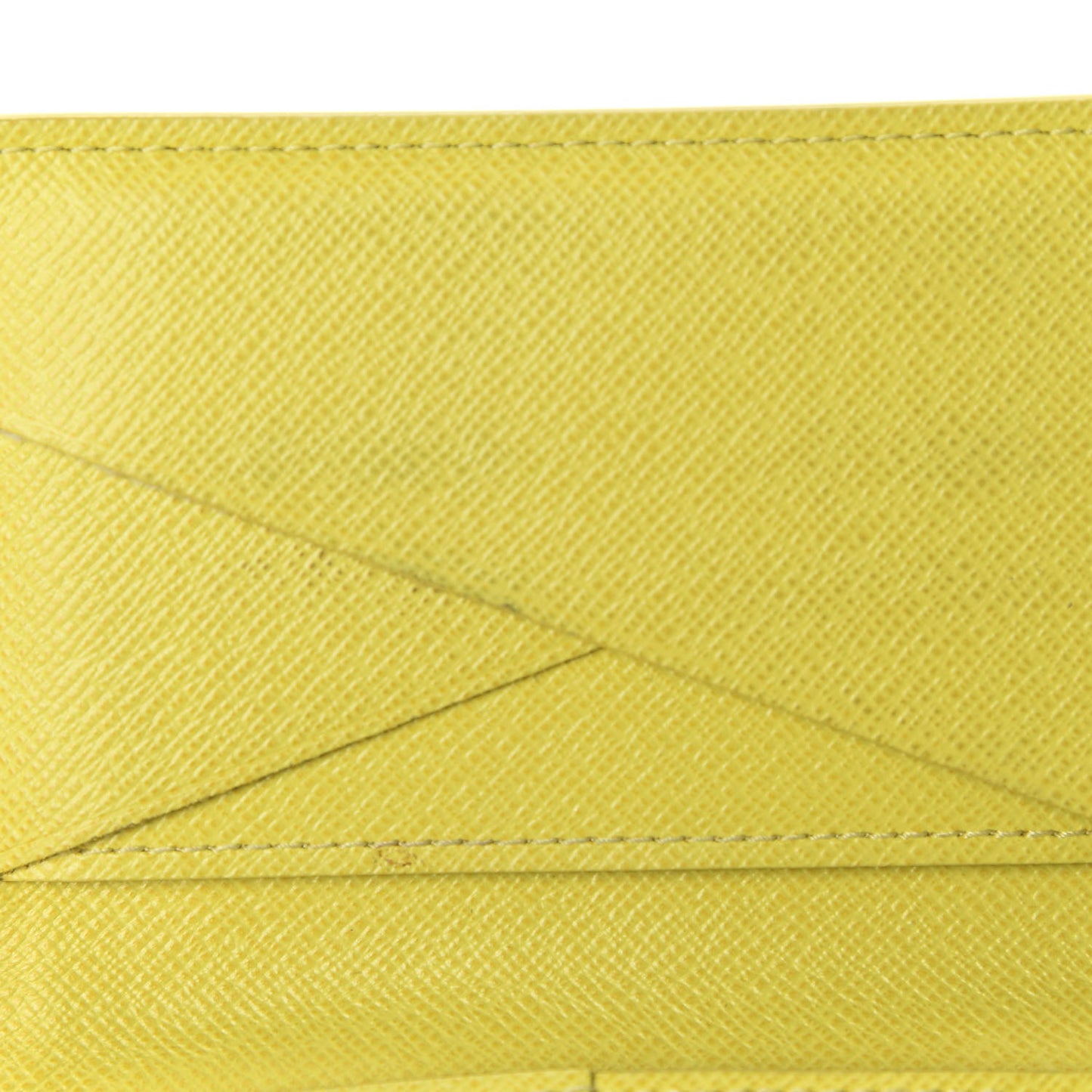 Damier Graphite Logo Pocket Organizer Yellow