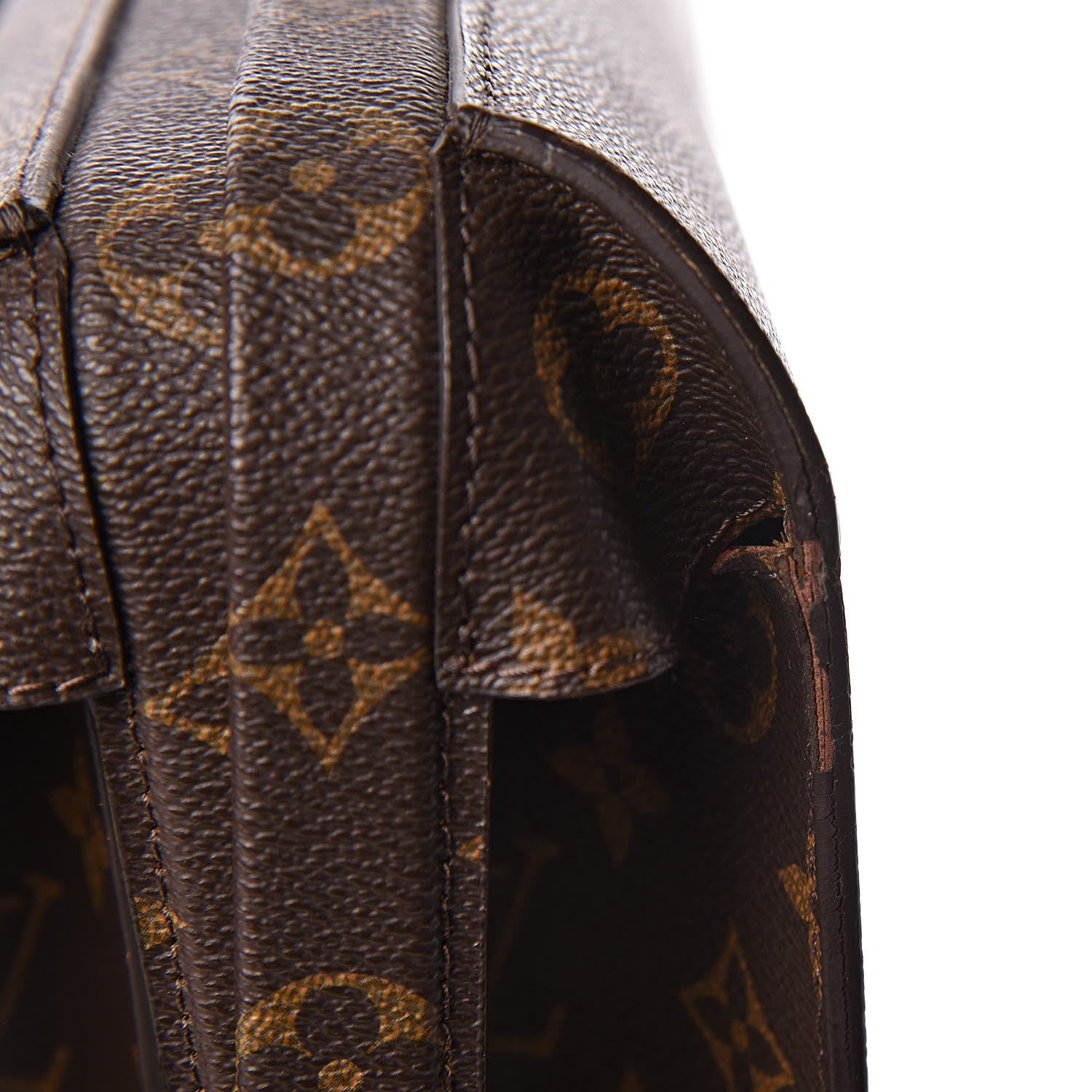 Louis Vuitton Monogram Serviette Fermoir NM Briefcase 19 of 19