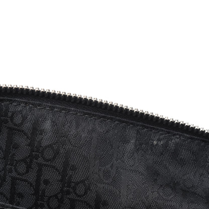 Christian Dior Calfskin Logo Charms Boston Black 7 of 21