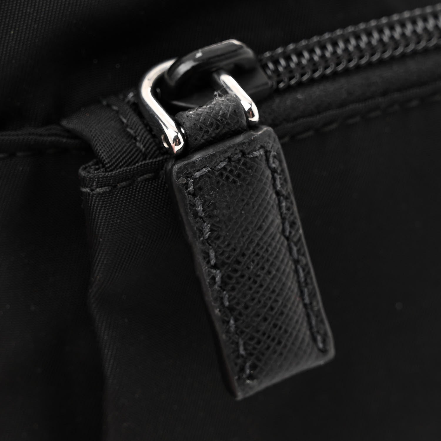 Prada Re-Nylon Saffiano Belt Bag Black 10 of 10