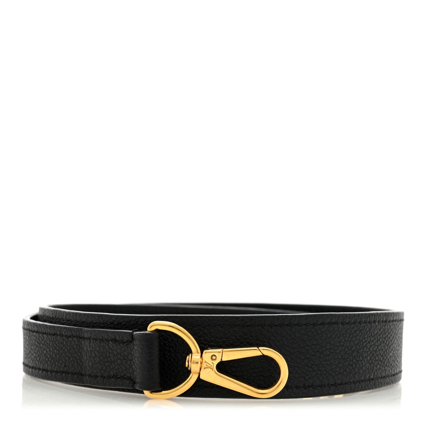 Calfskin Shoulder Strap Black