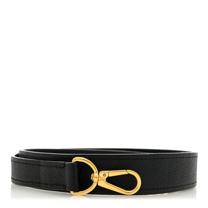 Louis Vuitton Calfskin Shoulder Strap Black 1 of 3