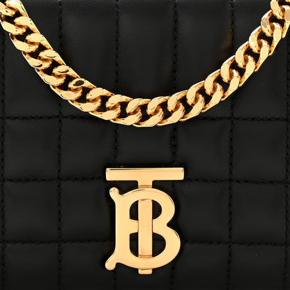 Burberry Lambskin Quilted Mini Lola Bag Black 8 of 10