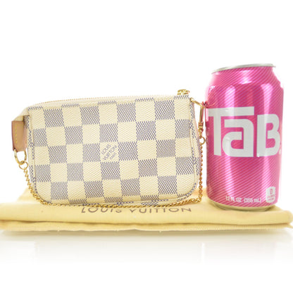Louis Vuitton Damier Azur Mini Pochette Accessories 2 of 7