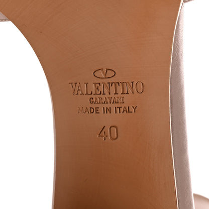 Valentino Garavani Nappa Soul Rockstud 65mm Sandals 40 Poudre 6 of 10