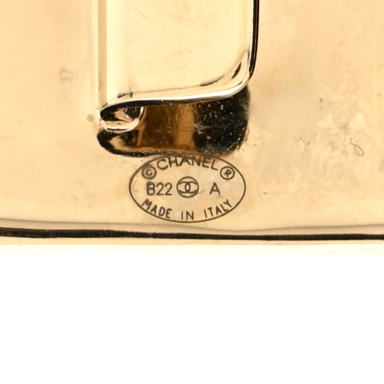 Chanel Lambskin Ruched CC Belt 75 30 Black 4 of 5