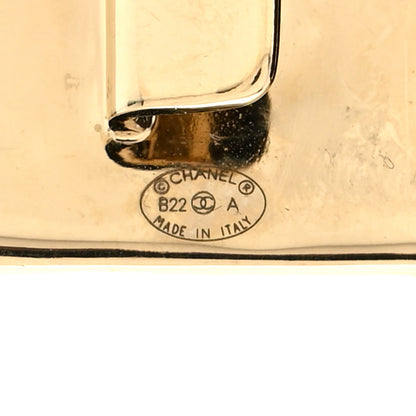 Chanel Lambskin Ruched CC Belt 75 30 Black 4 of 5