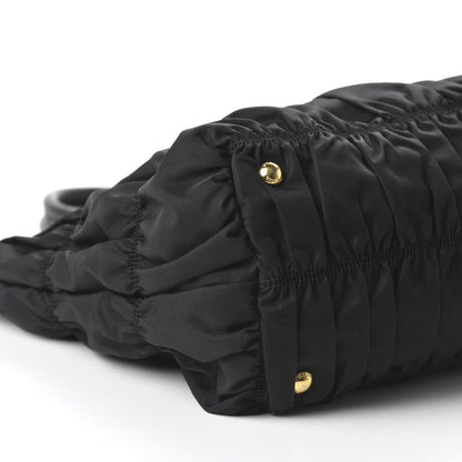 Prada Tessuto Nylon Gaufre Tote Black 6 of 9