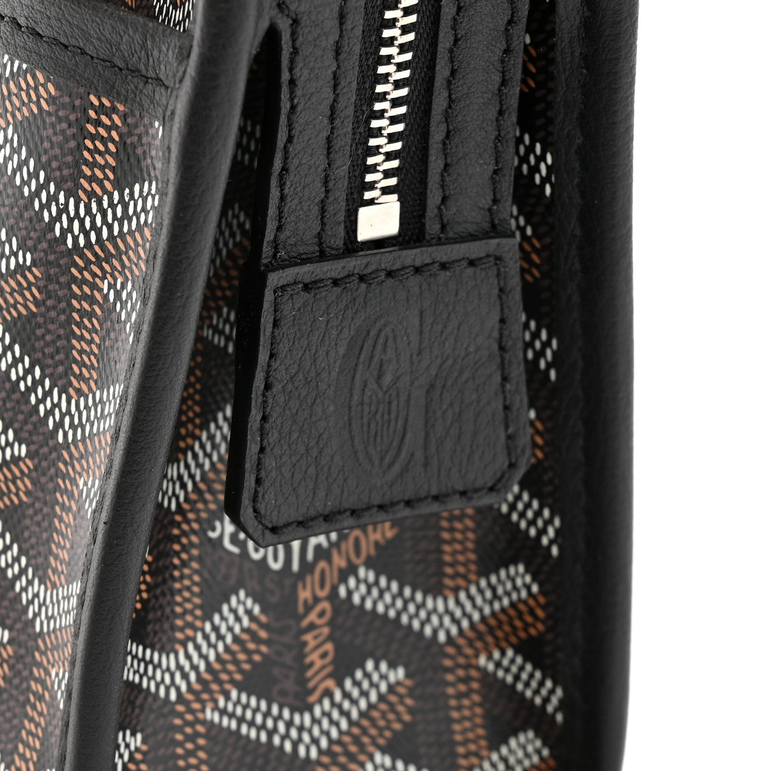 Goyard Goyardine Jouvence PM Toiletry Pouch Black 1800573
