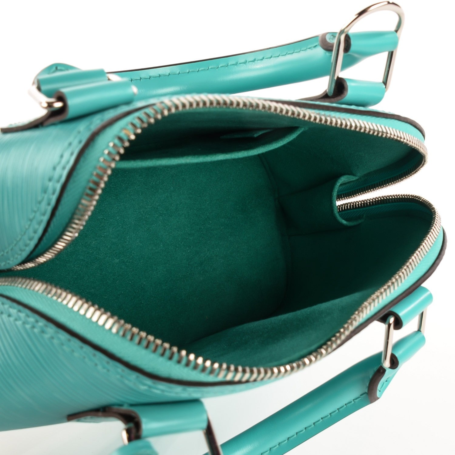 Louis Vuitton Epi Alma BB Turquoise 5 of 7