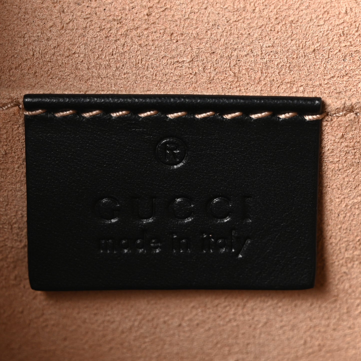 Guccissima Small Padlock Shoulder Bag Black