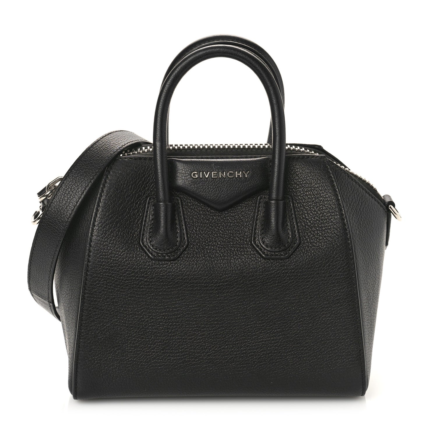 Sugar Goatskin Mini Antigona Black