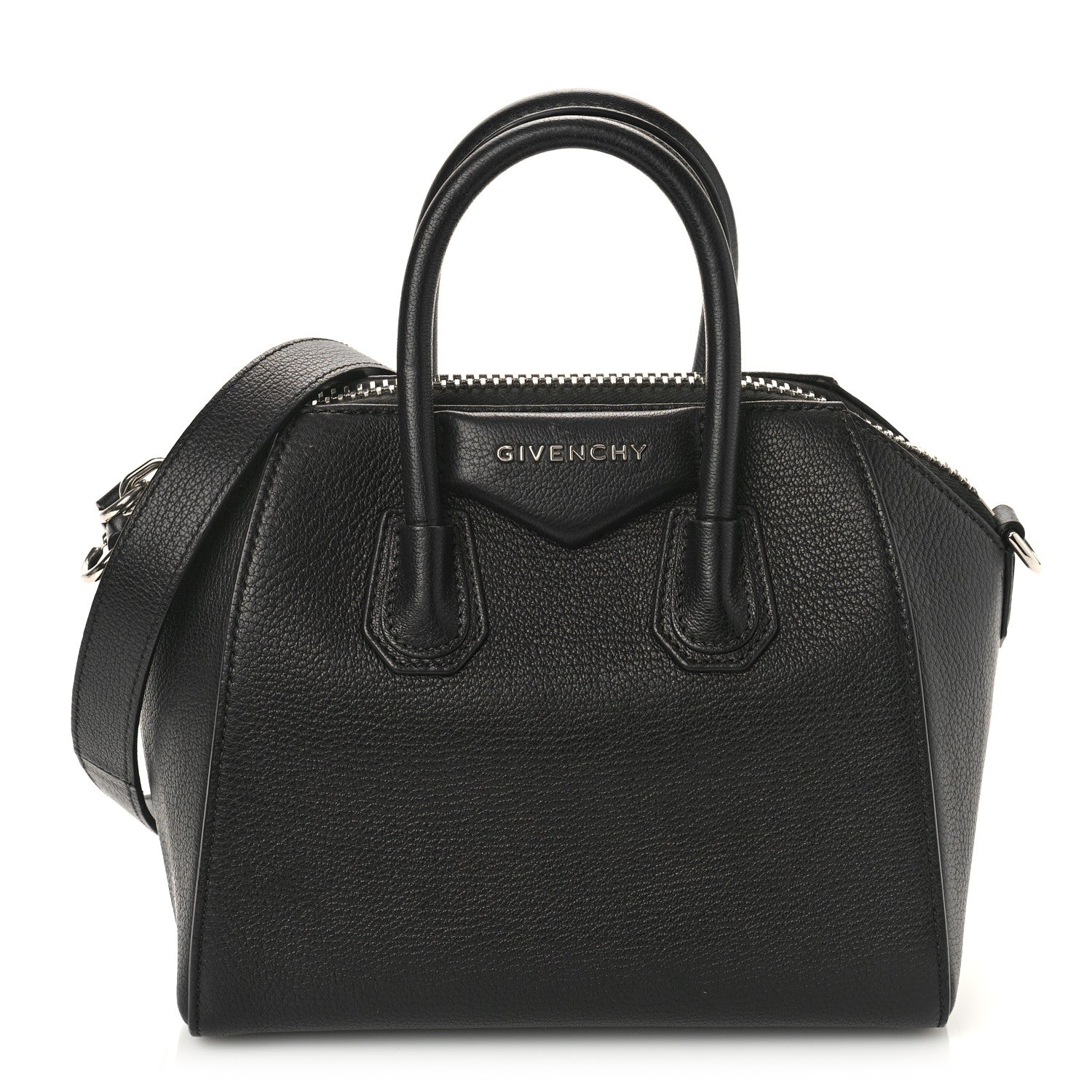 Givenchy Sugar Goatskin Mini Antigona Black 1 of 9