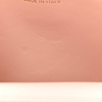 Chanel Caviar Quilted Camellia Wallet On Chain WOC Light Pink 14 of 14